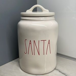 Rae Dunn Santa Canister